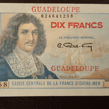 Guadeloupe Billet de 10 Francs (1946)