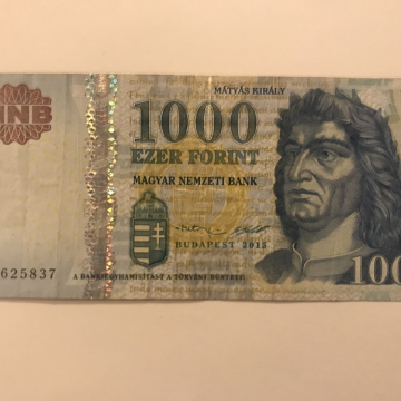Numismatique Vente06.com Vente Billet 1000 FORINT 2015