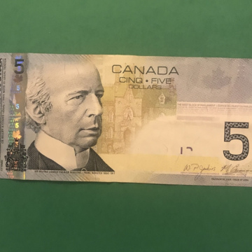 Canada, Billet 5 Dollars 2008 VENDU PAR VENTE 06