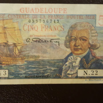 5 Francs GUADELOUPE 1946